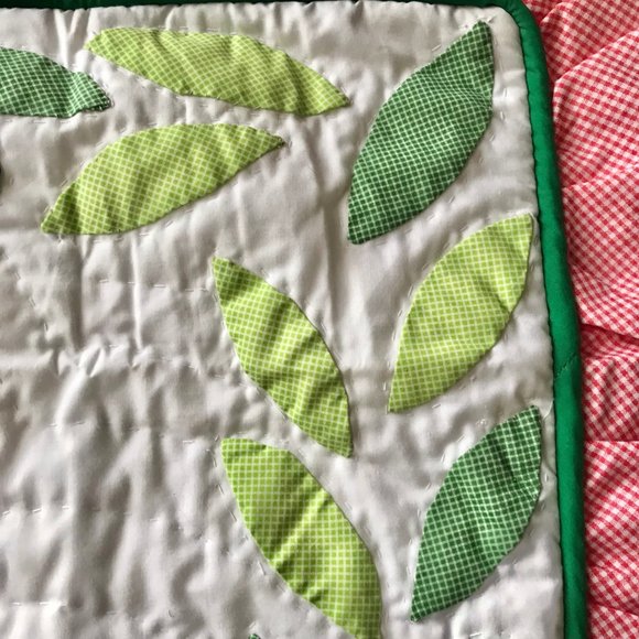 Vintage Britannica Home Fashions Ladybug Standard Pillow Sham Quilted 26" X 20" - Picture 11 of 16